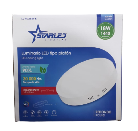 LAMPARA L.SL-PLS18W-R STARLED