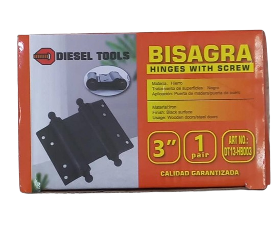 BISAGRA 3" DT13-HB003 NEGRA DIESEL
