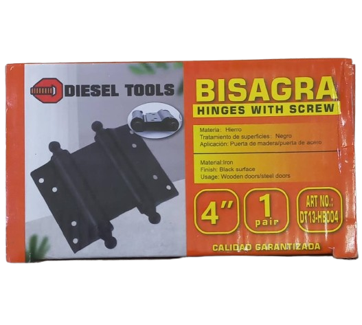 BISAGRA 4" DT13-HB004 NEGRA DIESEL