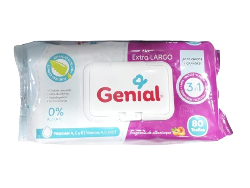 TOALLAS GENIAL GN-BWC55-80