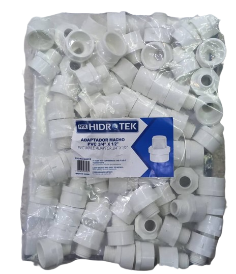ANILLO REDUC PVC-MA-3/4-1/2 MACHO HIDROT