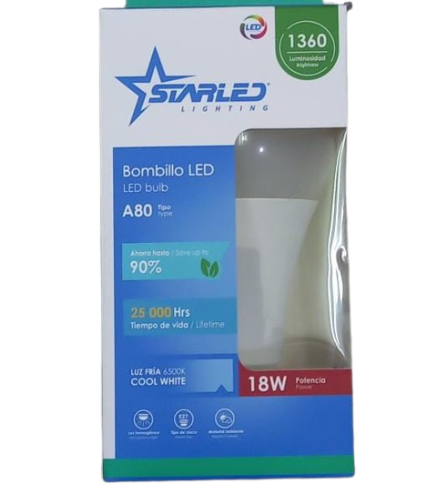 BOMBILLO LED 18W SL-QPA003-18W STARLED